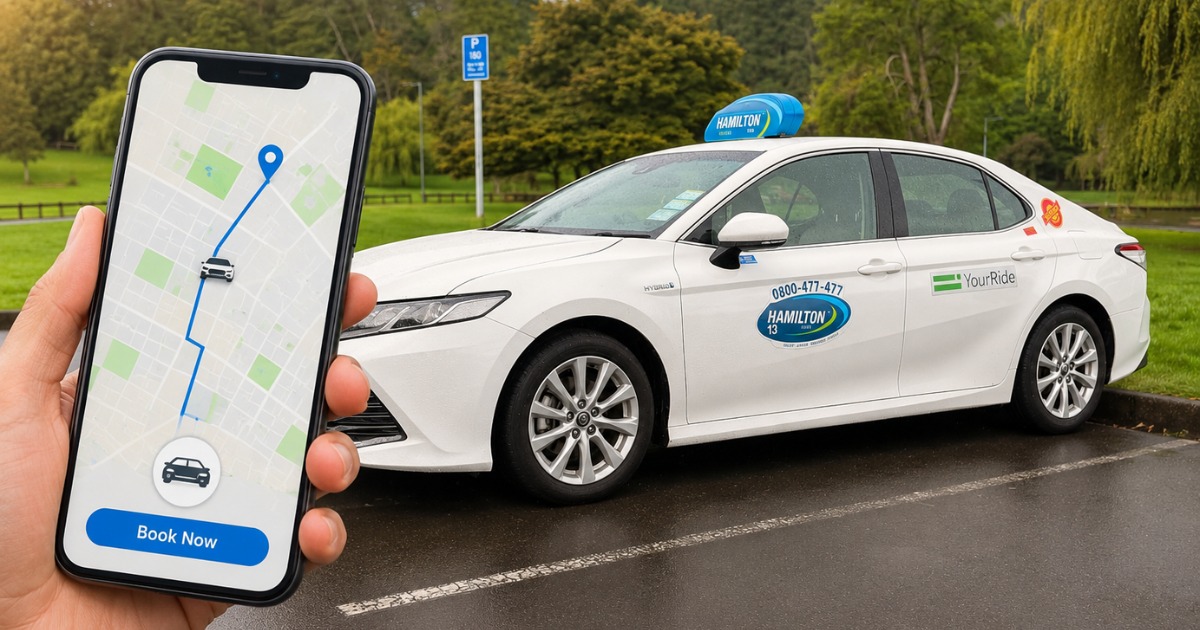 Easy Online Taxi Booking in Hamilton Anytime